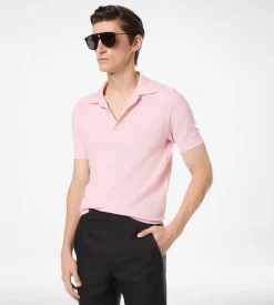 SILK COTTON PIQUET POLO