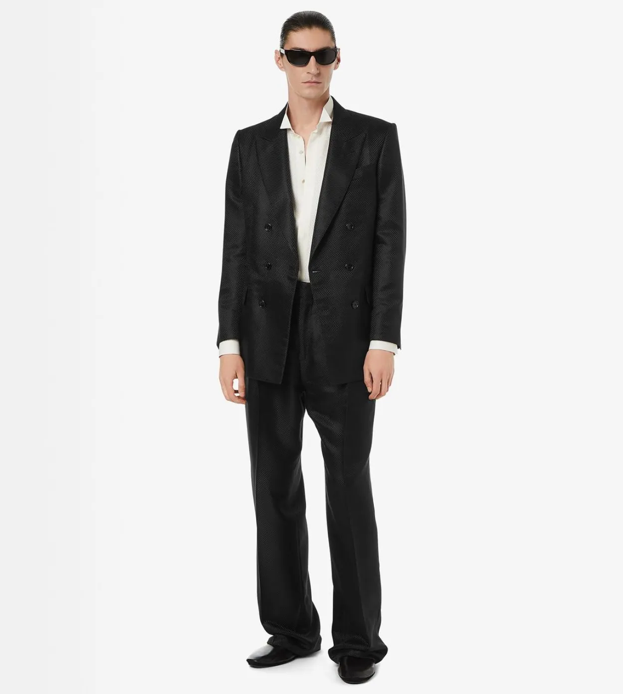 SILK GRAND HOPSACK JACKET