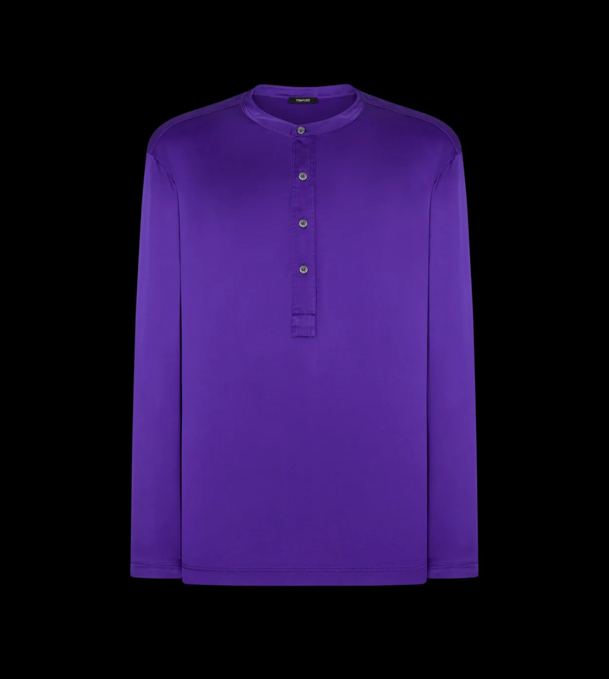 SILK PAJAMA HENLEY