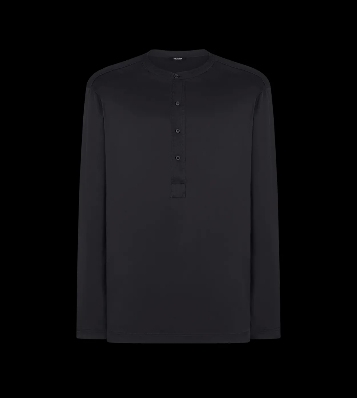 SILK PAJAMA HENLEY