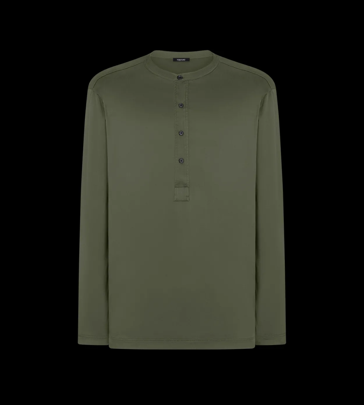 SILK PAJAMA HENLEY