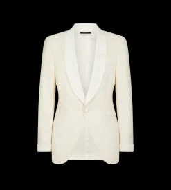 SILK VISCOSE JACQUARD EVENING JACKET