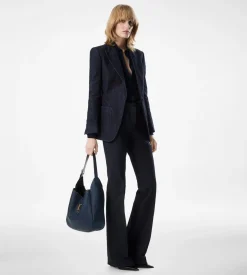SINGLE BREASTED PEAK LAPEL JACKET