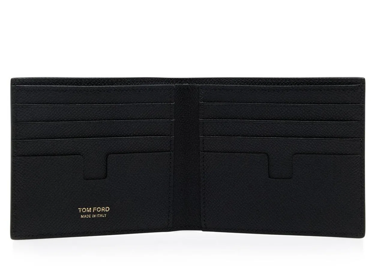 SMALL GRAIN LEATHER BIFOLD WALLET