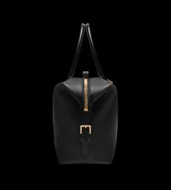 SMOOTH LEATHER SIDE BUCKLE HOLDALL