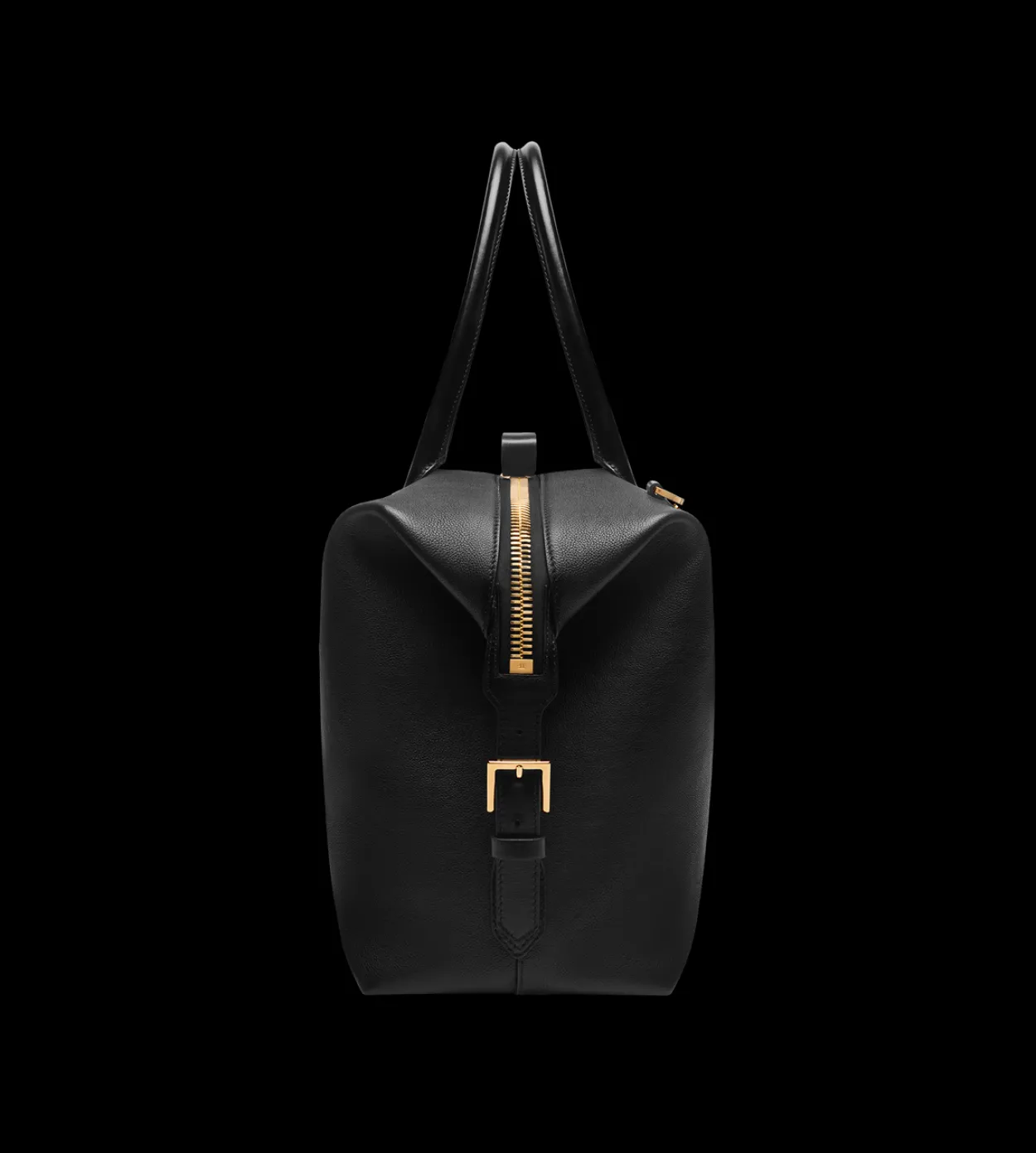 SMOOTH LEATHER SIDE BUCKLE HOLDALL