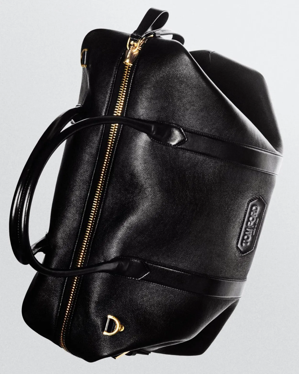 SMOOTH LEATHER SIDE BUCKLE HOLDALL