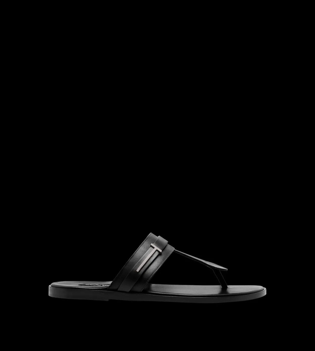 SMOOTH LEATHER T-SANDAL
