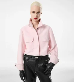 SOFT GOAT SUEDE SHIRT