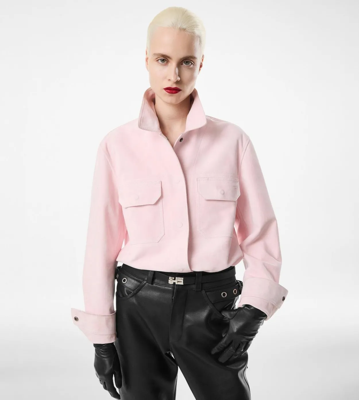 SOFT GOAT SUEDE SHIRT