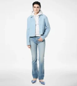 SOFT LAMB SUEDE OVERSHIRT JACKET