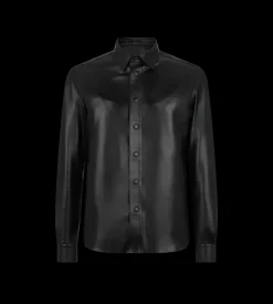 SOFT NAPPA PLONGE SHIRT