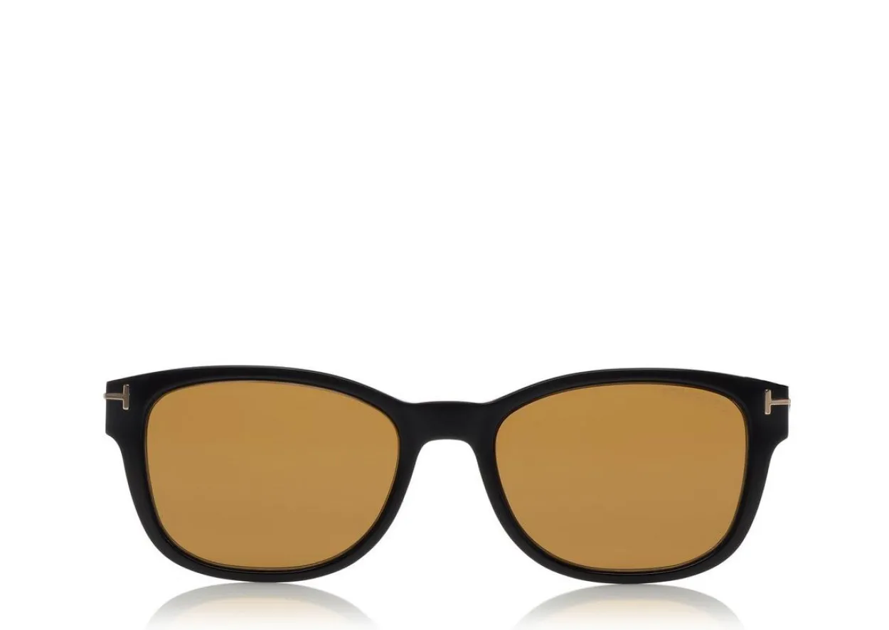 SOFT SQUARE OPTICAL FRAME WITH MAGNETIC CLIP