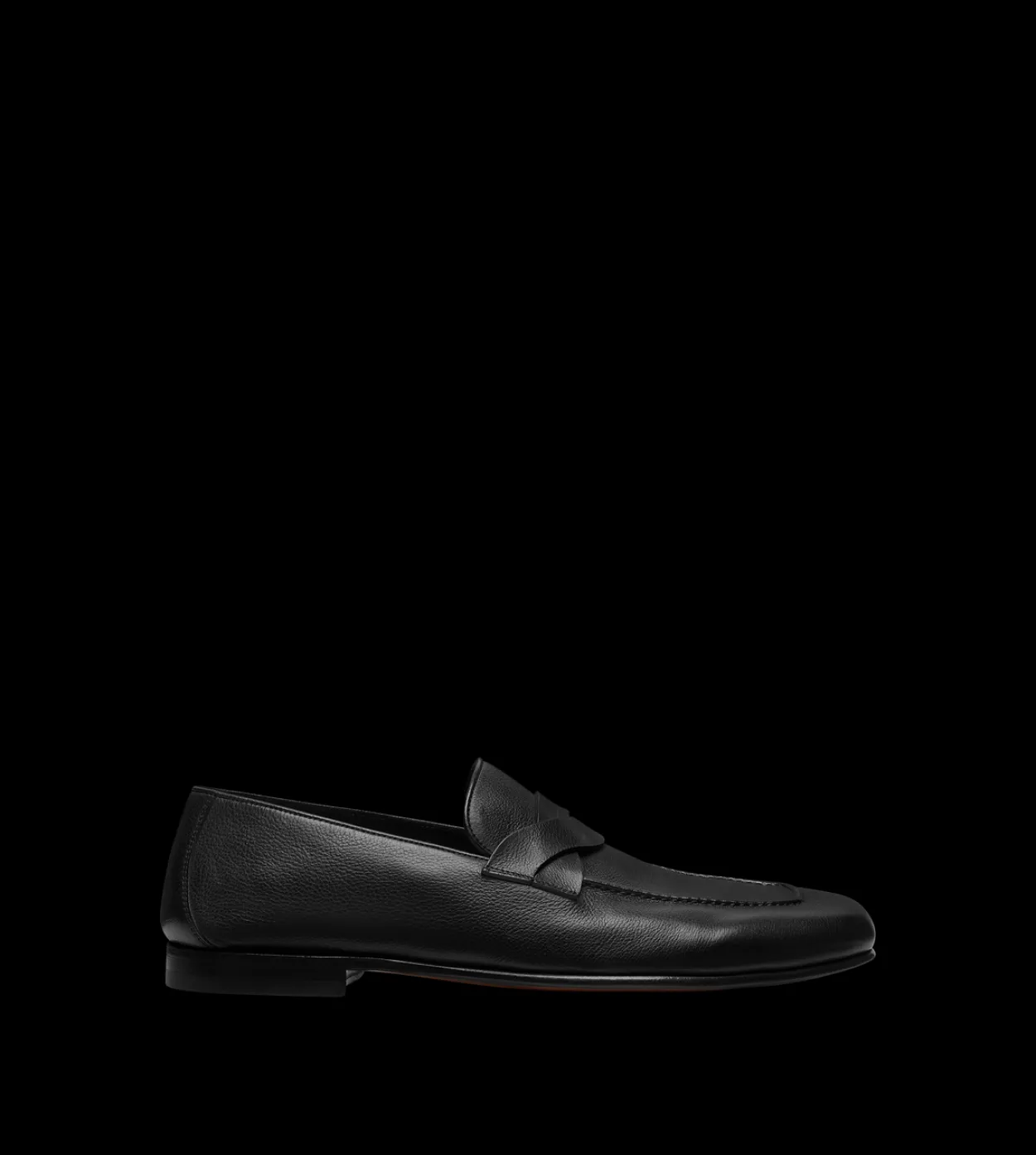 SOFT SUPPLE LEATHER GIGI TWISTED BAND LOAFER