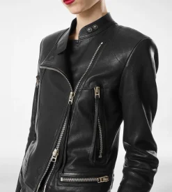 STEAM FINISHED NAPPA RACER JACKET