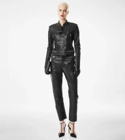 STEAM FINISHED NAPPA RACER JACKET