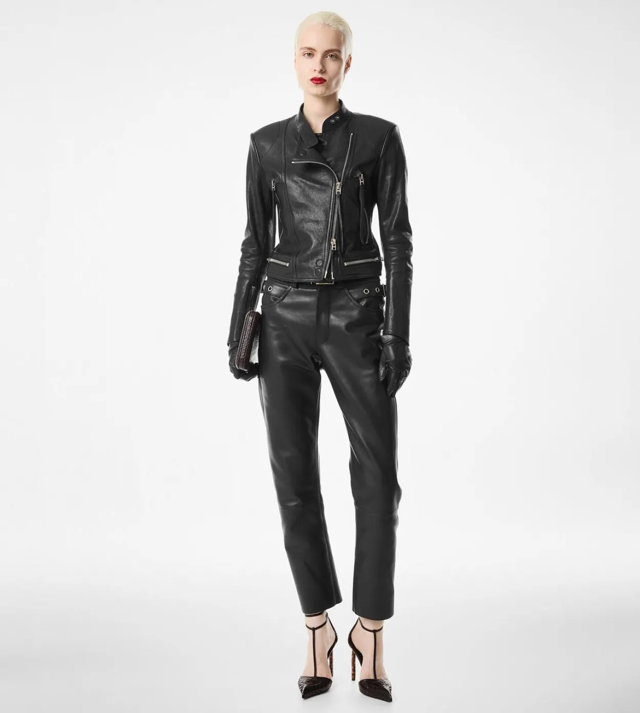 STEAM FINISHED NAPPA RACER JACKET