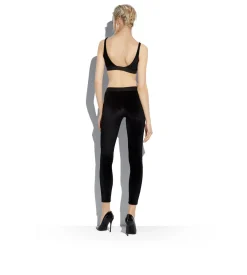 STRETCH VELVET SIGNATURE LEGGINGS