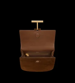 SUEDE AND LEATHER TARA MINI CROSSBODY