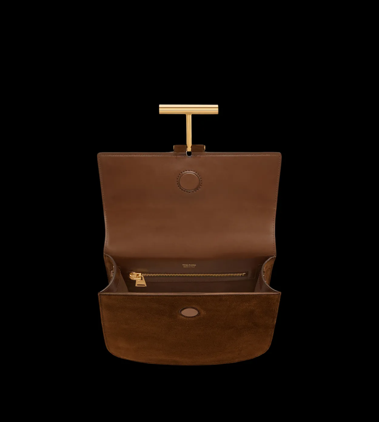 SUEDE AND LEATHER TARA MINI CROSSBODY