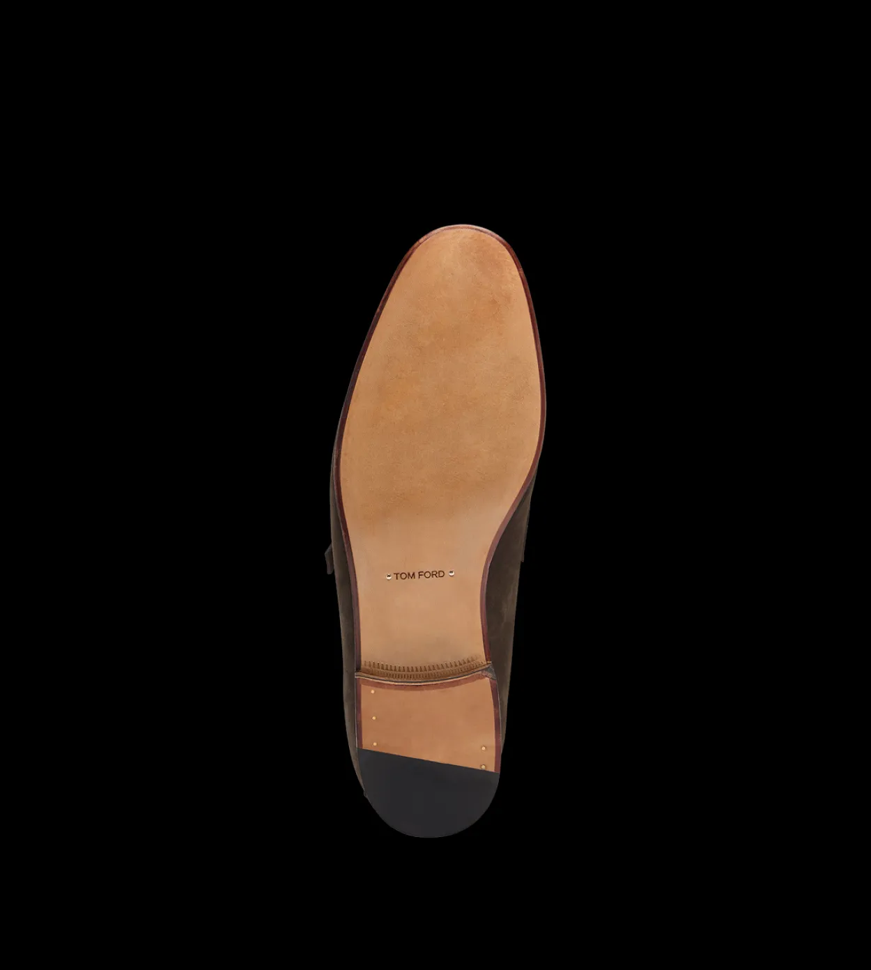 SUEDE GIGI TWISTED BAND BUCKLE LOAFER
