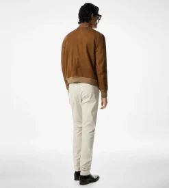SUEDE HARRINGTON