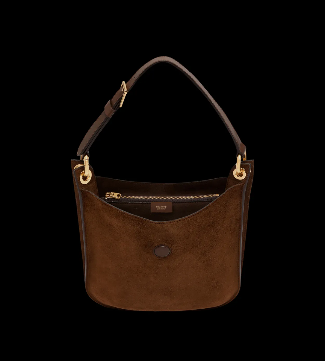 SUEDE LEATHER AND SMOOTH LEATHER TARA SMALL CROSSBODY