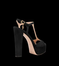 SUEDE LEATHER ANGELINA PLATFORM SANDAL
