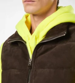 SUEDE LIGHT-FILL GILET