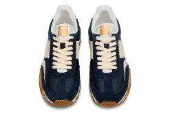SUEDE TECHNICAL FABRIC JAMES SNEAKER