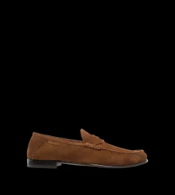 SUEDE TWISTED BAND RIPLEY LOAFER