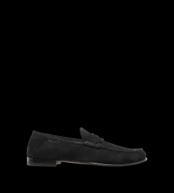 SUEDE TWISTED BAND RIPLEY LOAFER