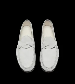 SUEDE TWISTED BAND RIPLEY LOAFER
