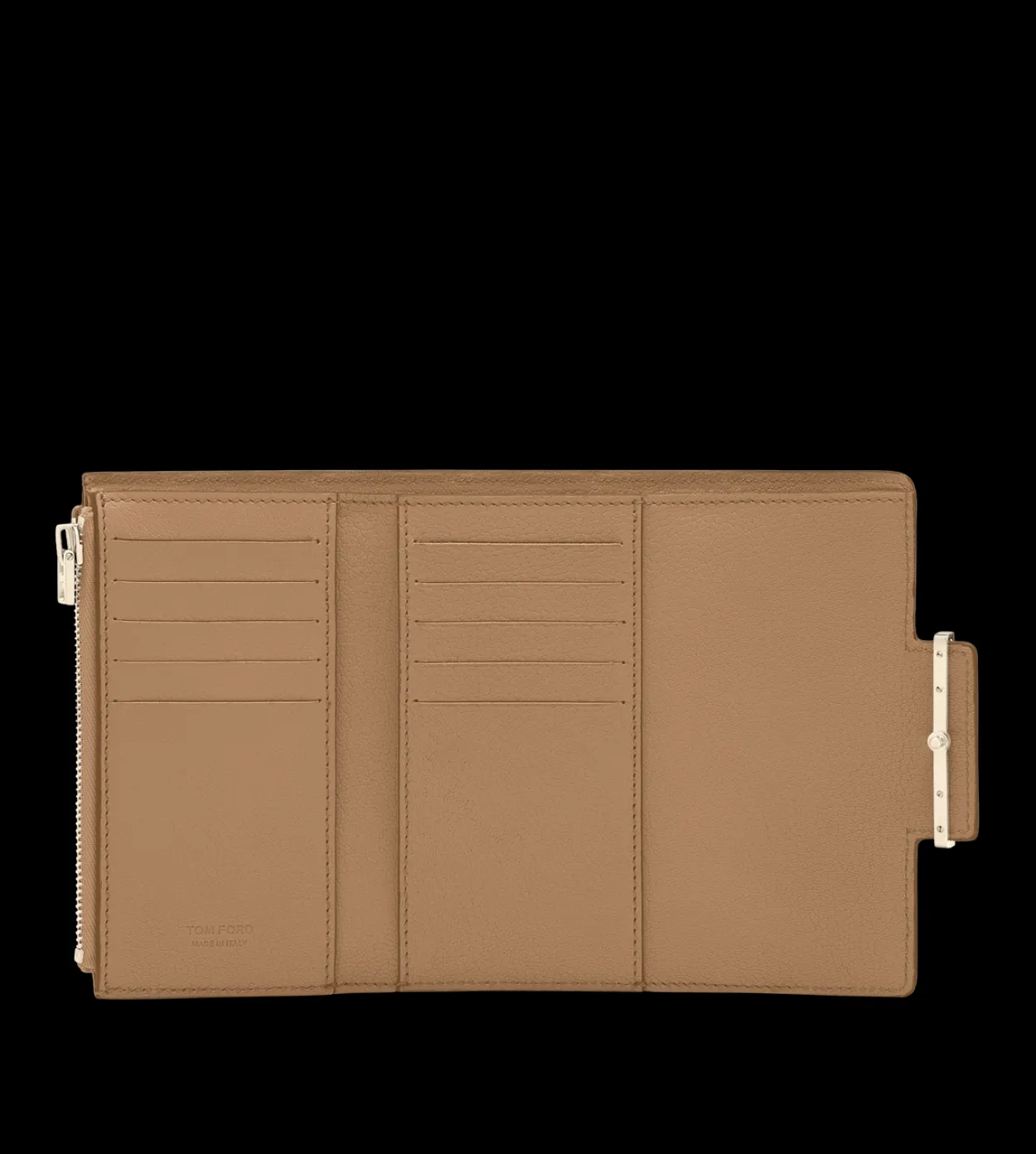 SUPPLE GRAIN LEATHER AUBE COMPACT WALLET