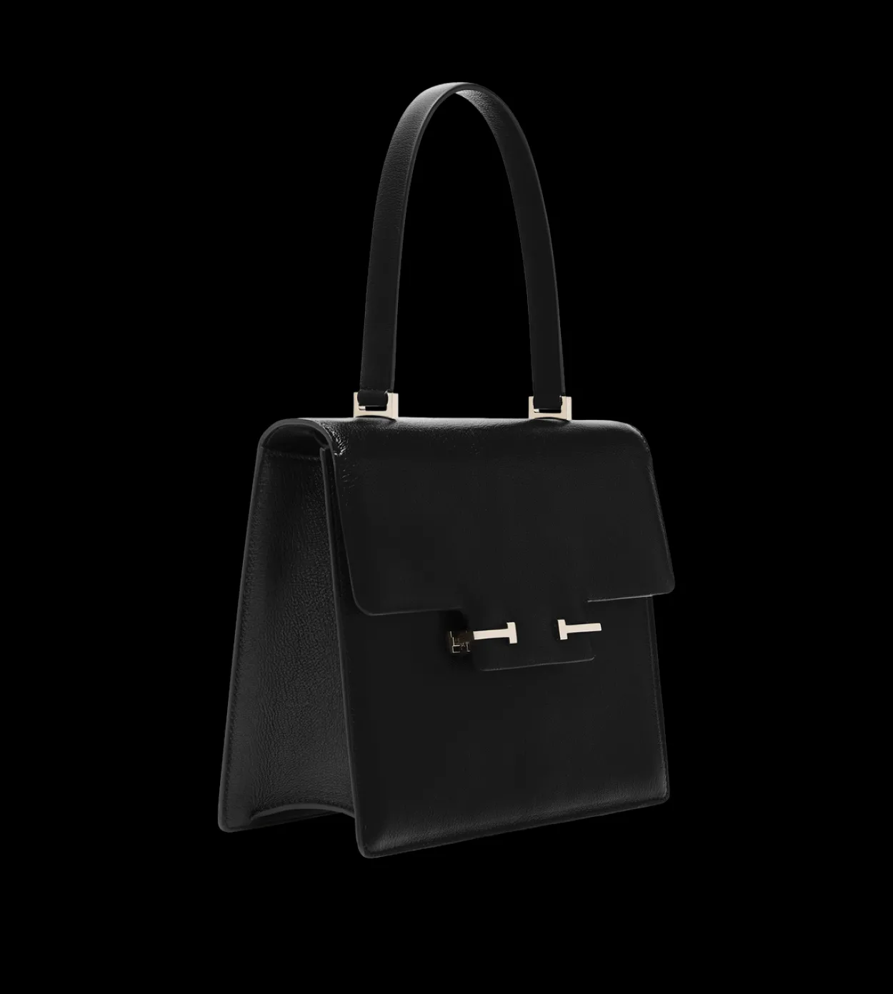 SUPPLE GRAIN LEATHER AUBE SMALL TOP HANDLE
