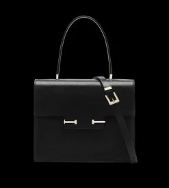 SUPPLE GRAIN LEATHER AUBE SMALL TOP HANDLE