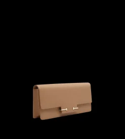 SUPPLE GRAIN LEATHER AUBE E/W SHOULDER BAG
