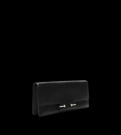 SUPPLE GRAIN LEATHER AUBE E/W SHOULDER BAG
