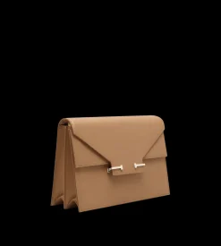 SUPPLE GRAIN LEATHER AUBE SHOULDER BAG