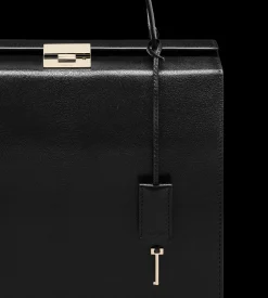 SUPPLE GRAIN LEATHER JEAN TOP HANDLE