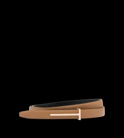 SUPPLE GRAIN LEATHER SLIM T BELT