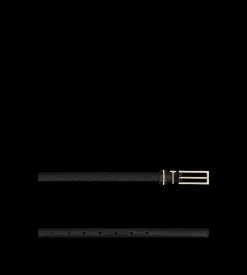 SUPPLE GRAIN LEATHER T LOOP BELT