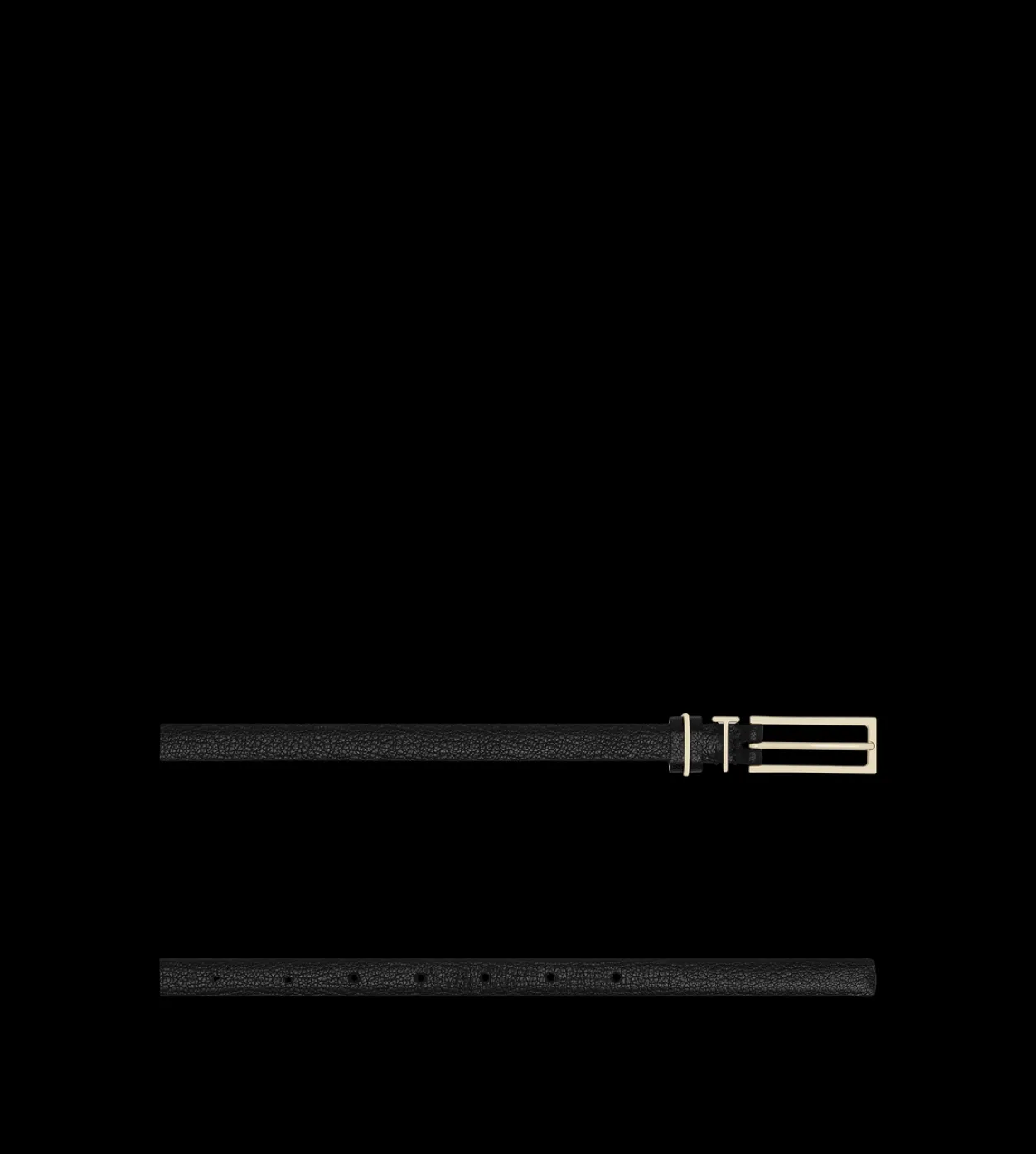 SUPPLE GRAIN LEATHER T LOOP BELT