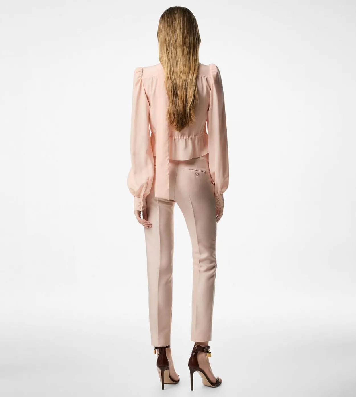 TAILORED SKINNY CIGARETTE PANTS