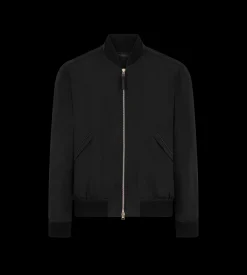 TECHNICAL SILK POPLIN LIGHTWEIGHT BOMBER