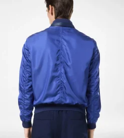 TECHNICAL SILK POPLIN LIGHTWEIGHT BOMBER