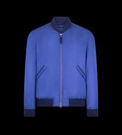 TECHNICAL SILK POPLIN LIGHTWEIGHT BOMBER
