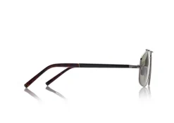 TITANIUM AND HORN NAVIGATOR SUNGLASSES
