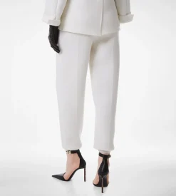 ULTRAFINE CASHMERE BLEND SCULPTURAL JOGGERS