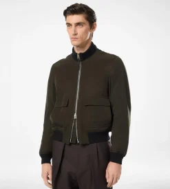ULTRALIGHT GABARDINE PILOT BLOUSON